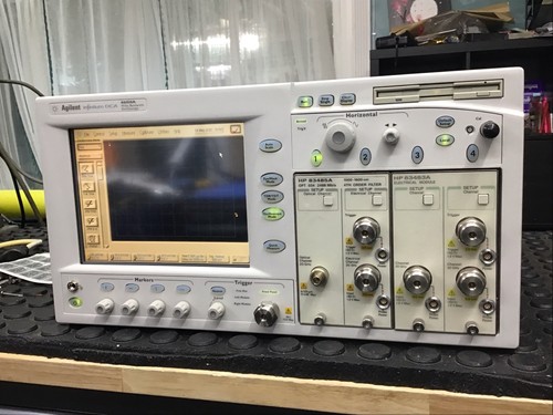 Agilent 86100A + 83485A + 83483A